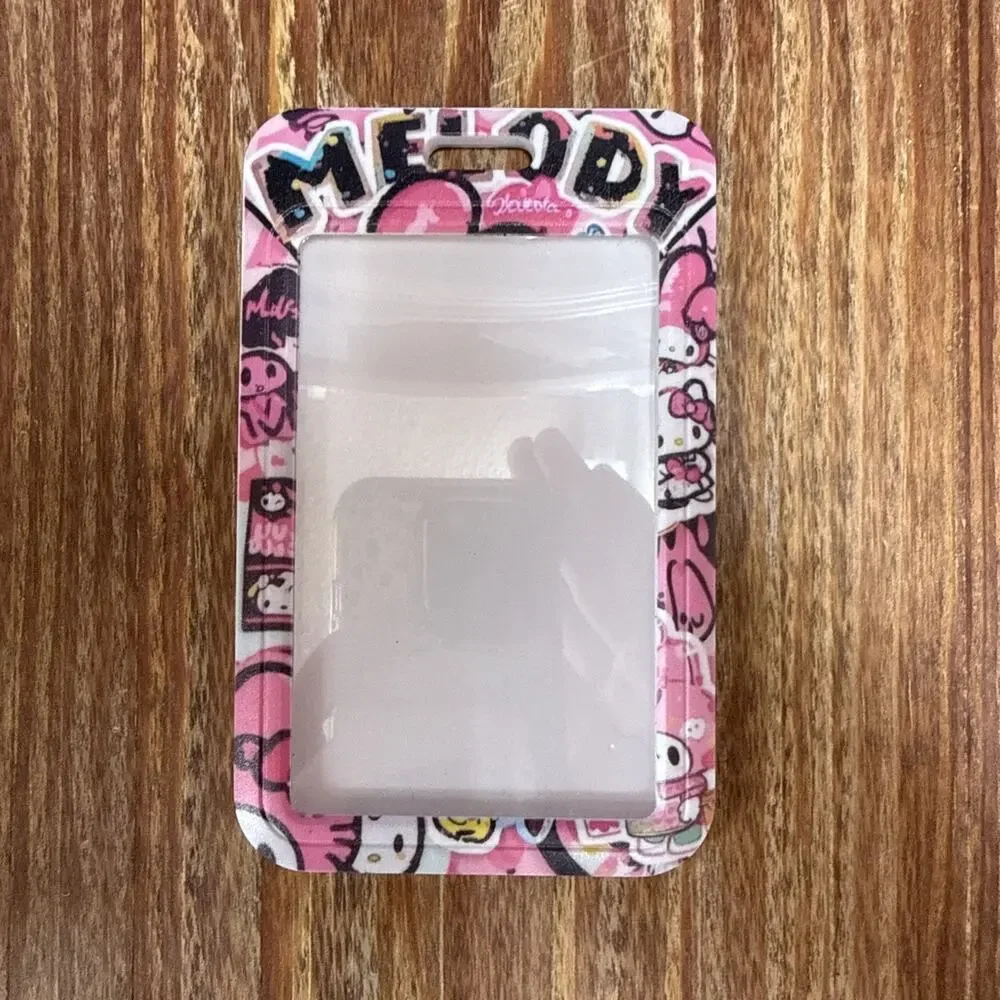 Unbranded plastic badge